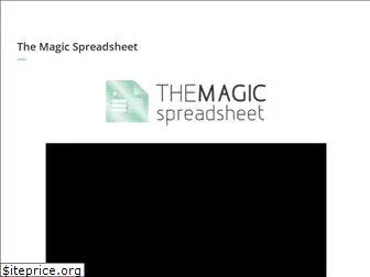 magicspreadsheet.com