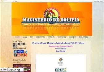 magisteriodebolivia.blogspot.com