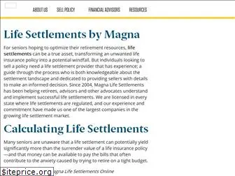 magnalifesettlements.com