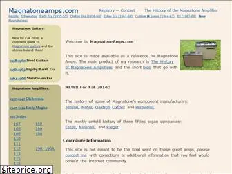 magnatoneamps.com