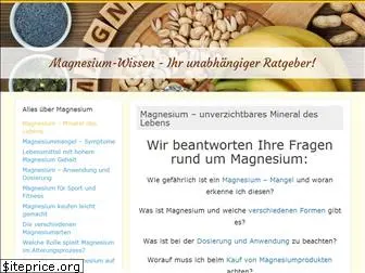 magnesium-wissen.info