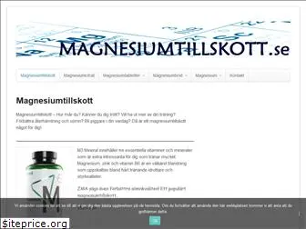 magnesiumtillskott.se
