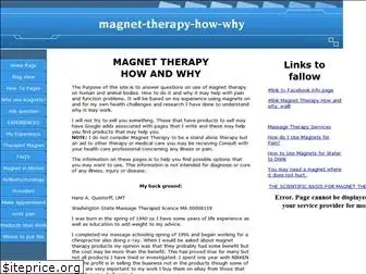 magnet-therapy-how-why.com