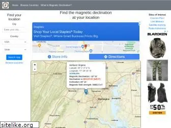 magnetic-declination.com