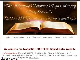 magneticscripturesigns.com