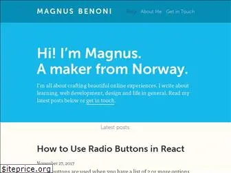 magnusbenoni.com