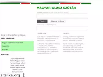 magyar-olasz-szotar.hu