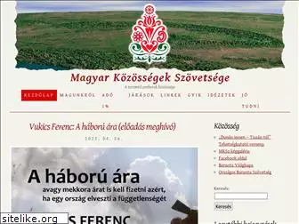 magyarkozossegek.org