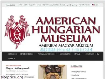 magyarmuzeum.org