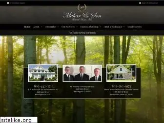 maharandsonfuneralhome.net