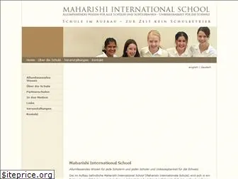 maharishischool.ch