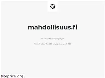 mahdollisuus.fi