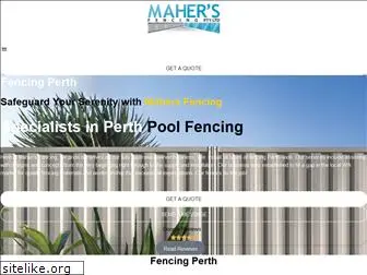 mahersfencing.com.au