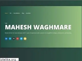 maheshwaghmare.com