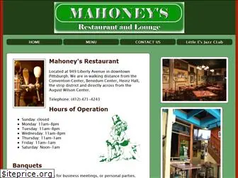 mahoneysrestaurant.com