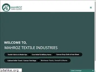 mahroztextileindustries.com