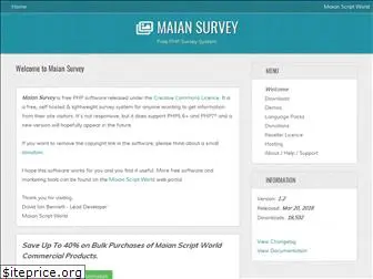 maiansurvey.com