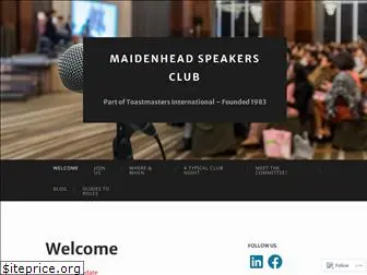 maidenheadspeakers.org.uk