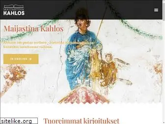 maijastinakahlos.net