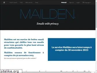 mailden.com
