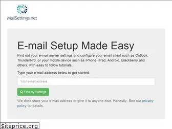 mailsettings.net