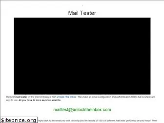 www.mailtester.org