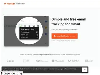 mailtracker.hunter.io