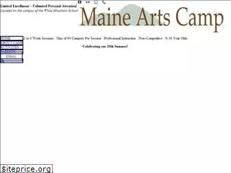 maineartscamp.com