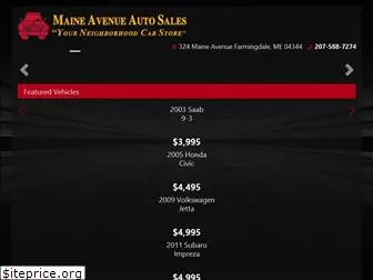 maineavenueautosales.com