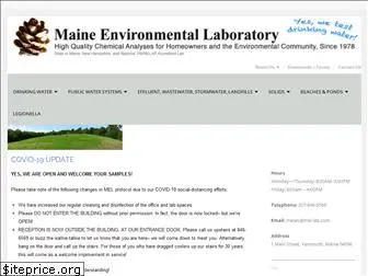 maineenvironmentallaboratory.com