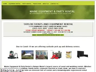 maineequipmentrental.com
