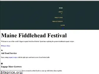 mainefiddleheadfestival.com