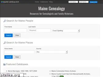 mainegenealogy.net