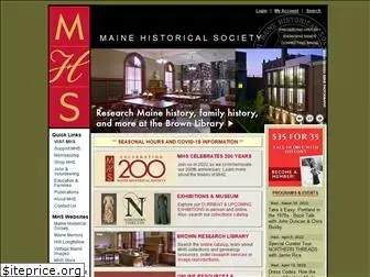 mainehistory.org