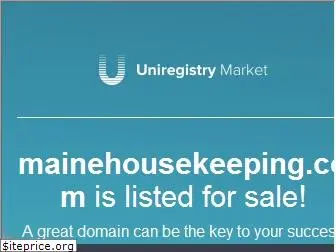 mainehousekeeping.com