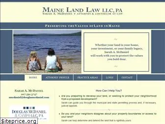 mainelandlaw.com