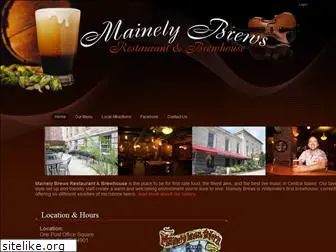 mainelybrews.com