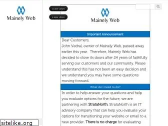 mainelyweb.com