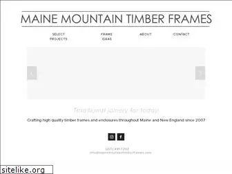 mainemountaintimberframes.com