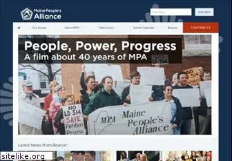 mainepeoplesalliance.org