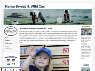 mainesweetandwild.com