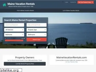 mainevacationrentals.com