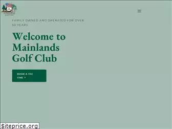 mainlandsgolf.com