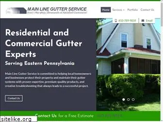 mainlinegutterservice.com