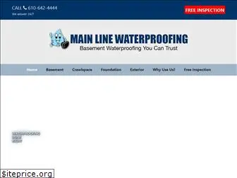 mainlinewaterproofing.com