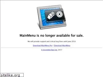 mainmenuapp.com