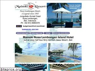 mainski-lembongan-resort.com