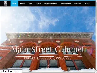 mainstreetcalumet.com