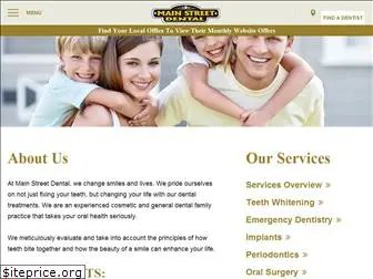 mainstreetdental.us