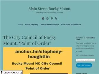 mainstreetrockymount.com